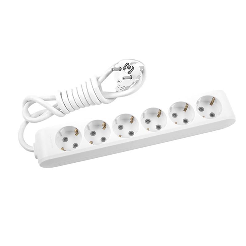 Подовжувач з заземленням та захисними шторками Panasonic X-tendia 3 м 6 гнізд Сірий (WLTB04632GR-UA1) - фото 1 Подовжувач з заземленням та захисними шторками Panasonic X-tendia 3 м 6 гнізд Сірий (WLTB04632GR-UA1) - фото 1