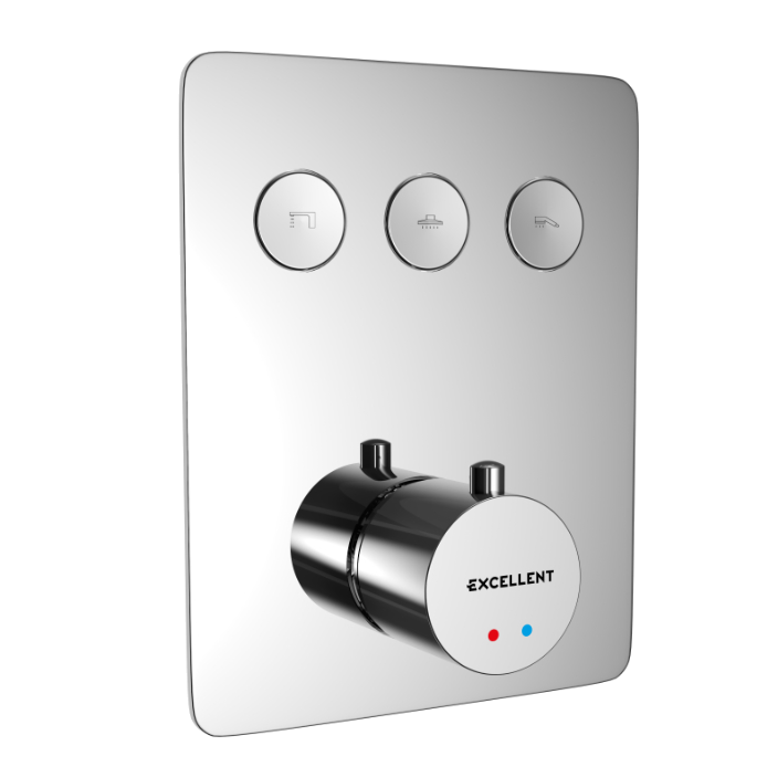 Смеситель для душа Excellent Krotos термостатический Хром (AREX.8046CR)