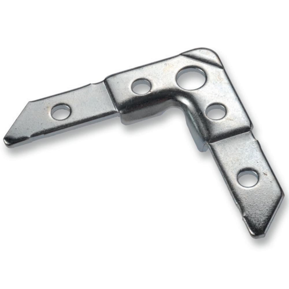 Кутник Metalvis 75x19x2,5 мм монтажний фланцевий оцинкований 100 шт. (3N30200003P5751925)