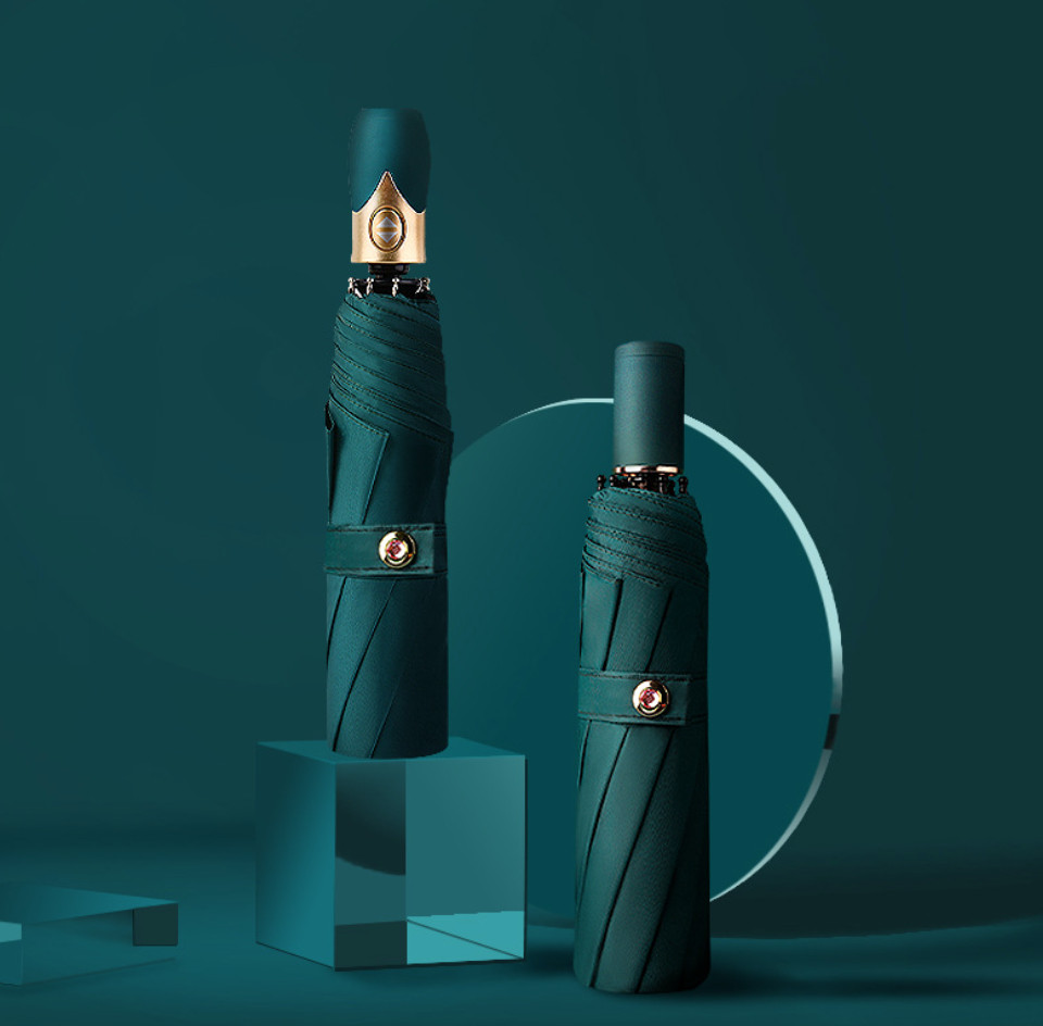 Парасолька складана 5570 96 см Бежевий (4228429) - фото 6 Парасолька складана 5570 96 см Бежевий (4228429) - фото 6