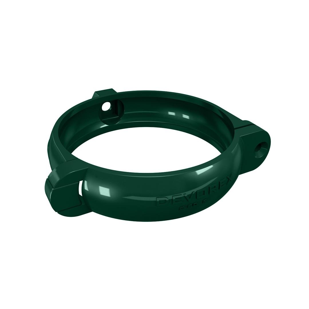 Хомут кріплення труби ПВХ DEVOREX Classic 120 Зелений (11710264) - фото 1 Хомут кріплення труби ПВХ DEVOREX Classic 120 Зелений (11710264) - фото 1