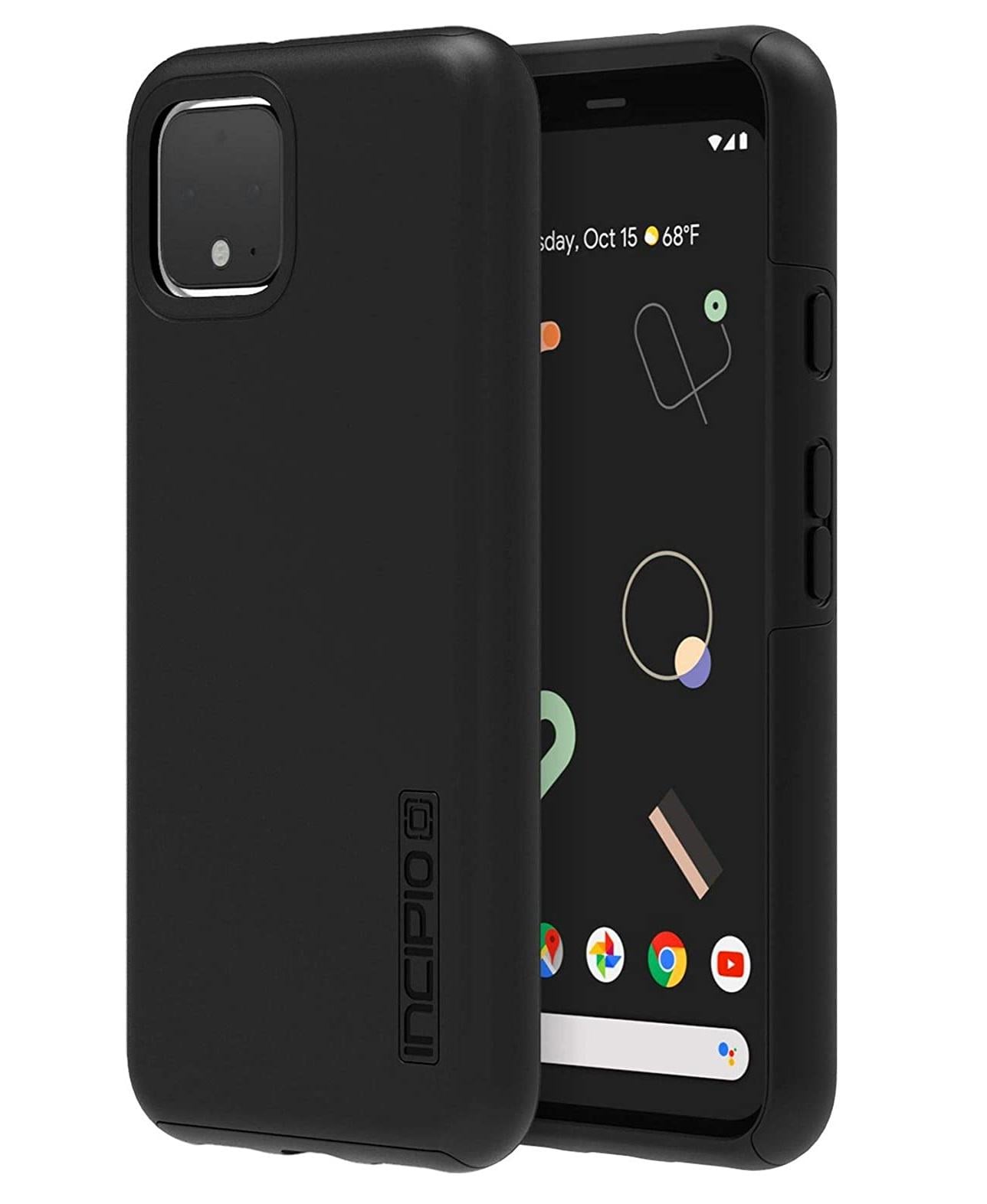 Противоударный двухслойный чехол Incipio DualPro для Google Pixel 4 (5.7") Black