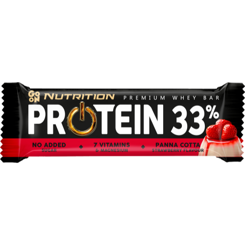 Протеїновий батончик GO ON PROTEIN 33% 50 г Панна кота полуниця (GO-04707) Протеїновий батончик GO ON PROTEIN 33% 50 г Панна кота полуниця (GO-04707)