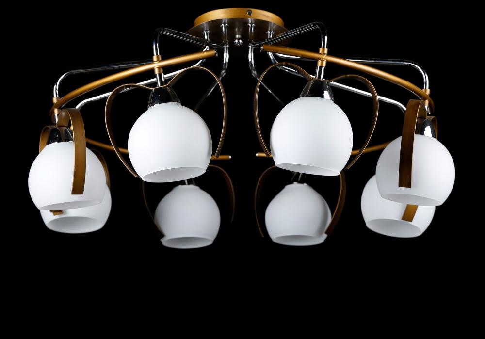 Люстра с плафонами Ray L28074/8 (IR006422)