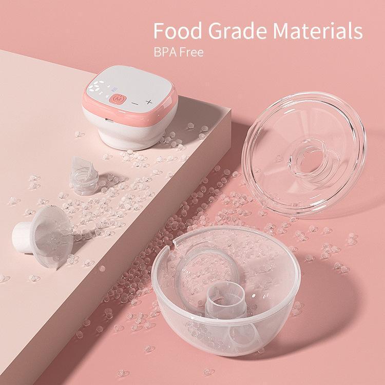 Молокоотсос портативный Milk Pumper Plus с индикатором заряда и 3 режимами Розовый (9322111) - фото 6