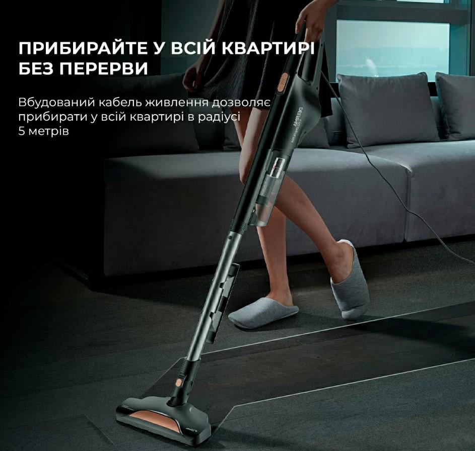 Пылесос вертикальный Deerma DX600 (101079) - фото 6 Пылесос вертикальный Deerma DX600 (101079) - фото 6