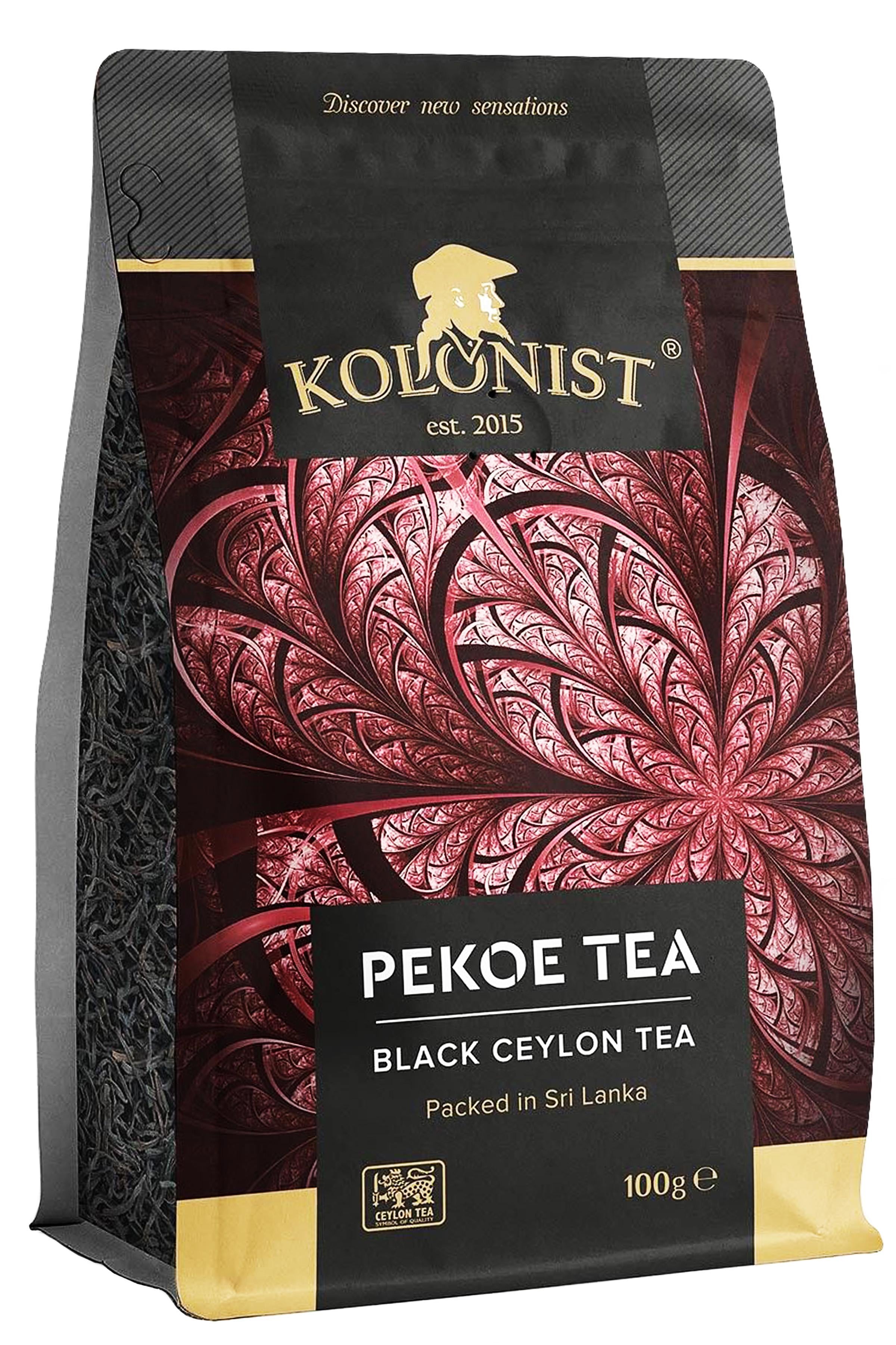 Чай черный Kolonist Pekoe Tea 100 г (54767)