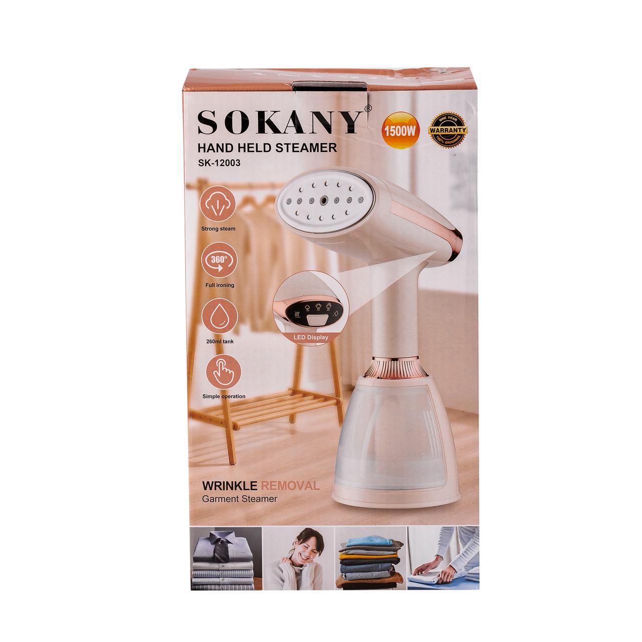 Отпариватель ручной Sokany для ткани 1500 Вт (5085) - фото 11