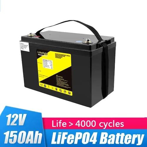 Акумулятор LiitoKala LiFePO4 12V 150 Ah LCD (1467) - фото 2