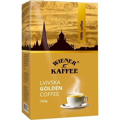 Кава мелена Львівська Golden Віденська Кава 250 г