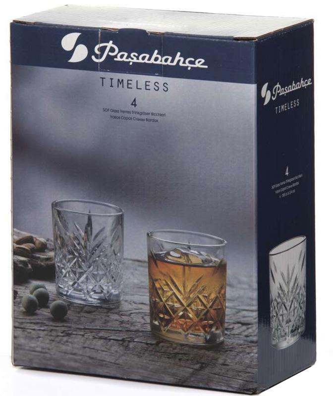 Набір низьких склянок Pasabahce Timeless 205 мл 4 шт. (PB-52810) - фото 4