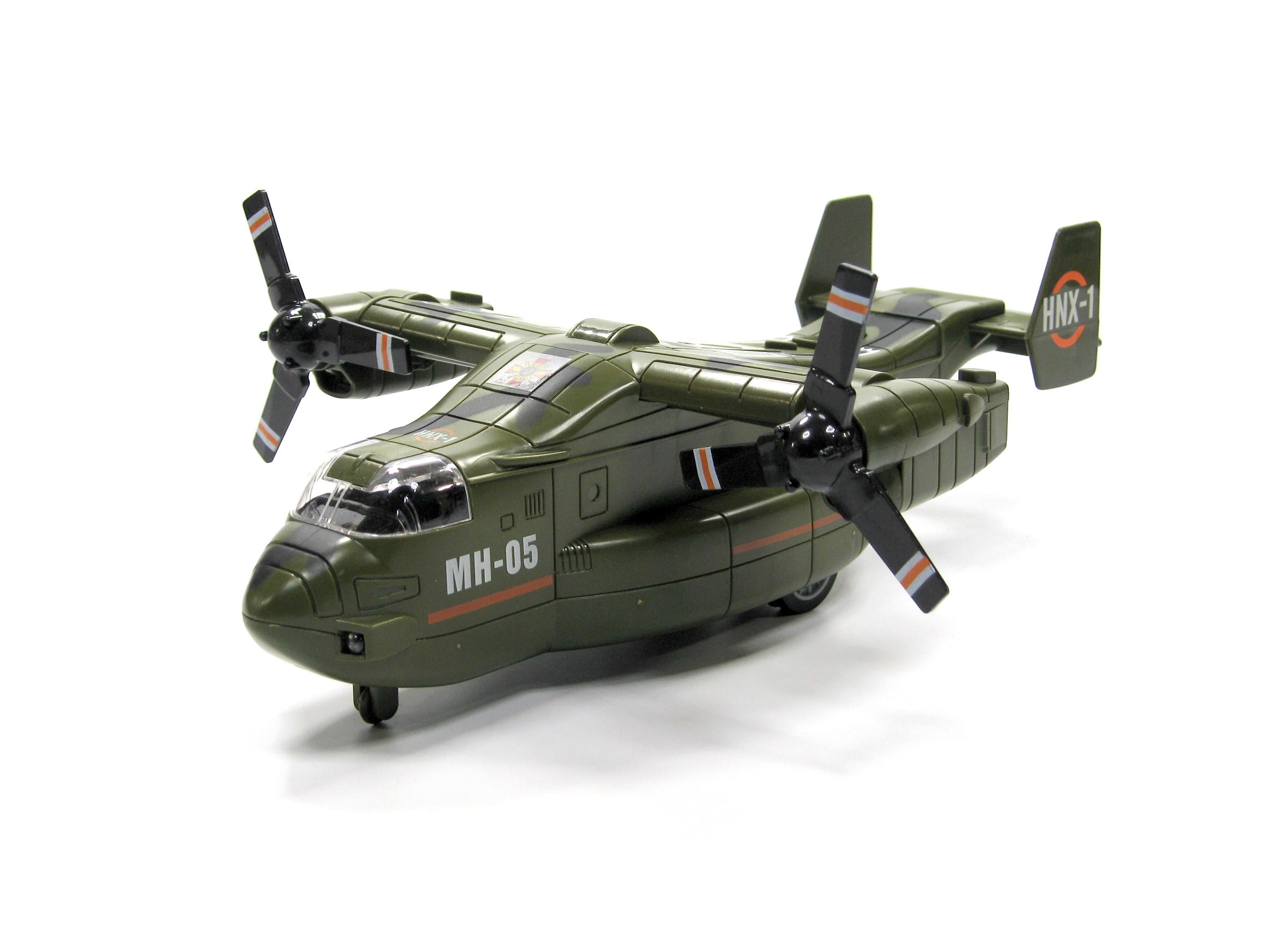 Игрушечный Самолет Bell V-22 Osprey военный конвертоплан (WY 491 А)