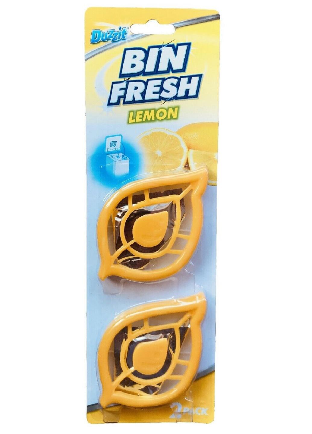 Поглотитель запаха для урн Duzzit Bin Fresh Lemon 2 шт. (Е-00861)