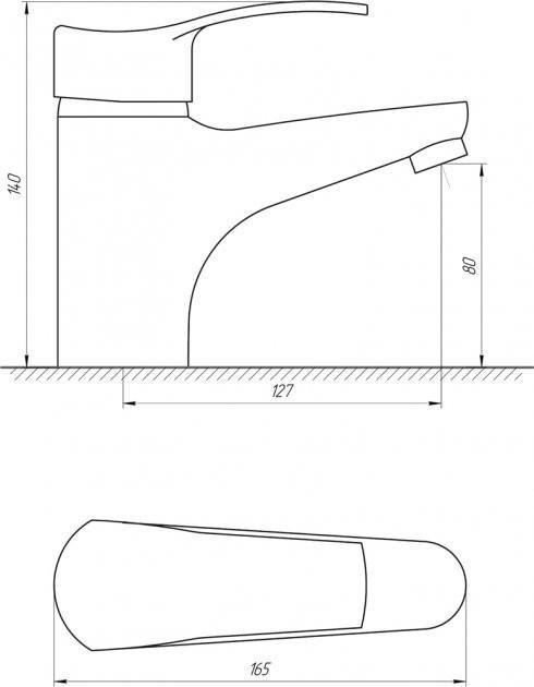 Змішувач для раковини Globus LUX Queensland GLQU-0222 з гігієнічним душом - фото 5 Змішувач для раковини Globus LUX Queensland GLQU-0222 з гігієнічним душом - фото 5