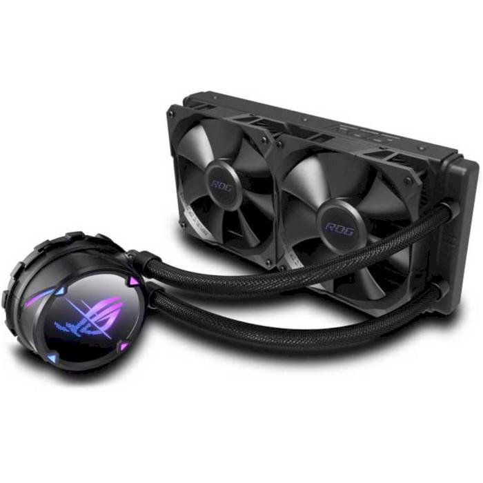 Система водяного охлаждения ASUS ROG Strix LC II 240 4-pin 2-fans 240 мм (90RC00E0-M0UAY0)