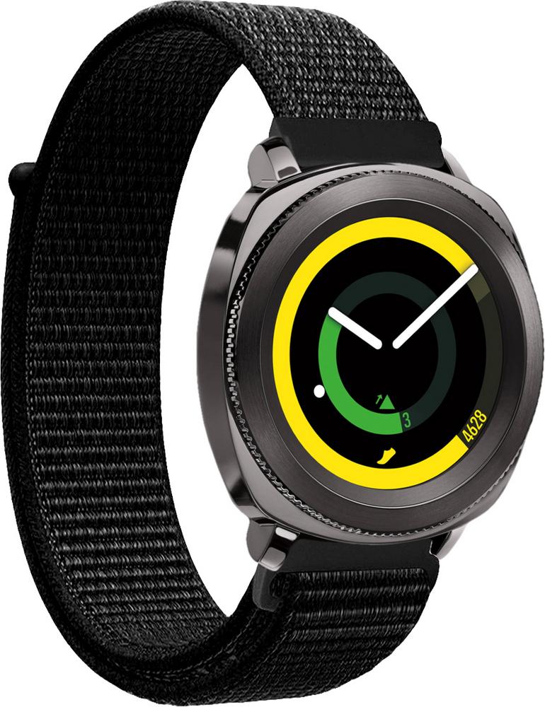 Ремешок нейлоновый Sport Loop для Samsung Gear Sport Black (22392-2B)