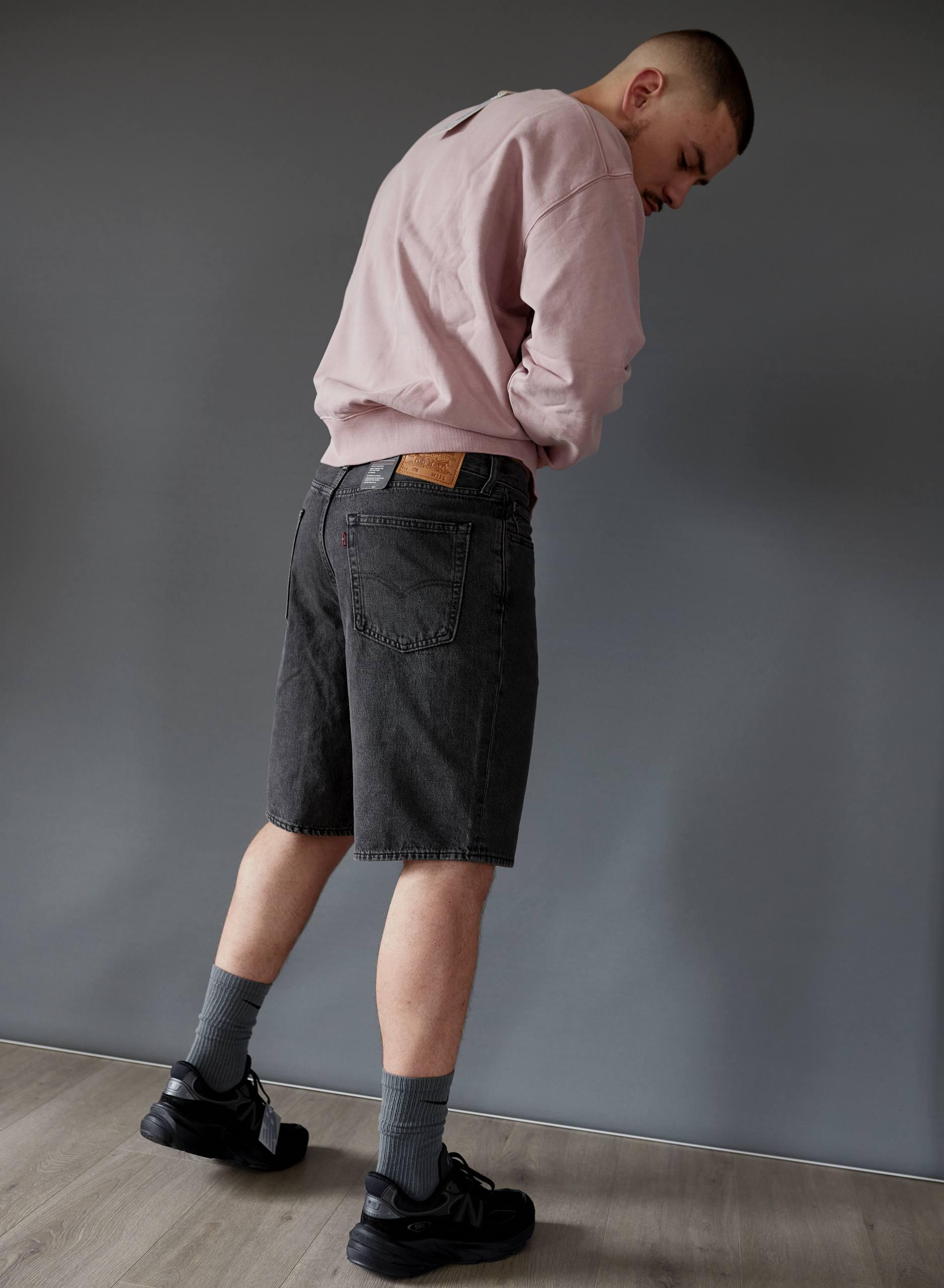 Шорти джинсові Levi's 478 Baggy Shorts р. 30 US Чорний (36755425) - фото 2