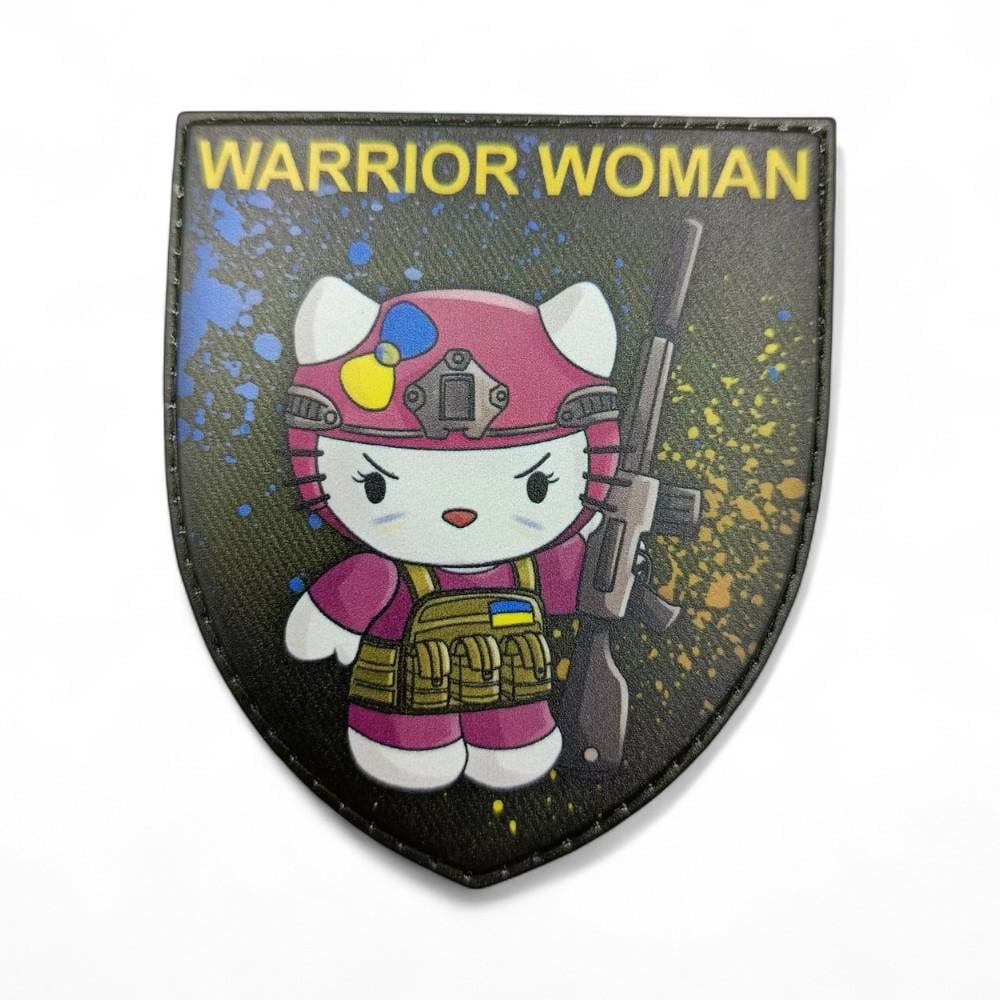 Патч-шеврон Warrior woman (28161186)