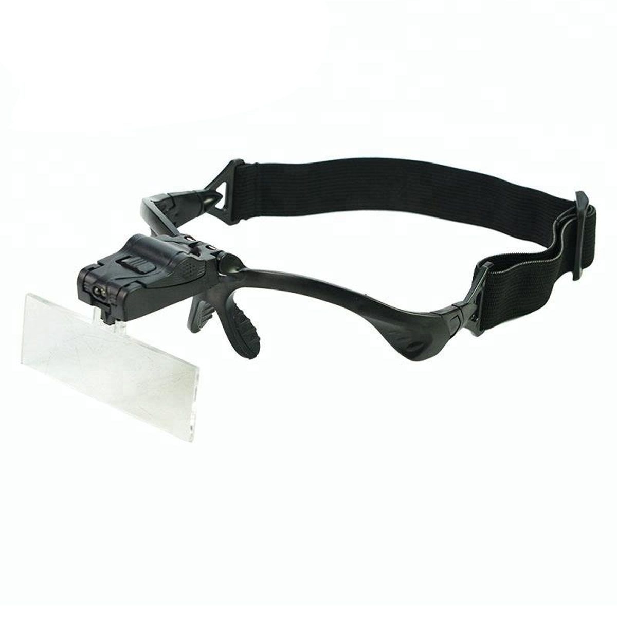 Лупа-окуляри бінокулярна 9892B з 2LED підсвічуванням 5 лінз 1X/1,5Х/2Х/2,5Х/3,5Х Black (160410) - фото 2 Лупа-окуляри бінокулярна 9892B з 2LED підсвічуванням 5 лінз 1X/1,5Х/2Х/2,5Х/3,5Х Black (160410) - фото 2