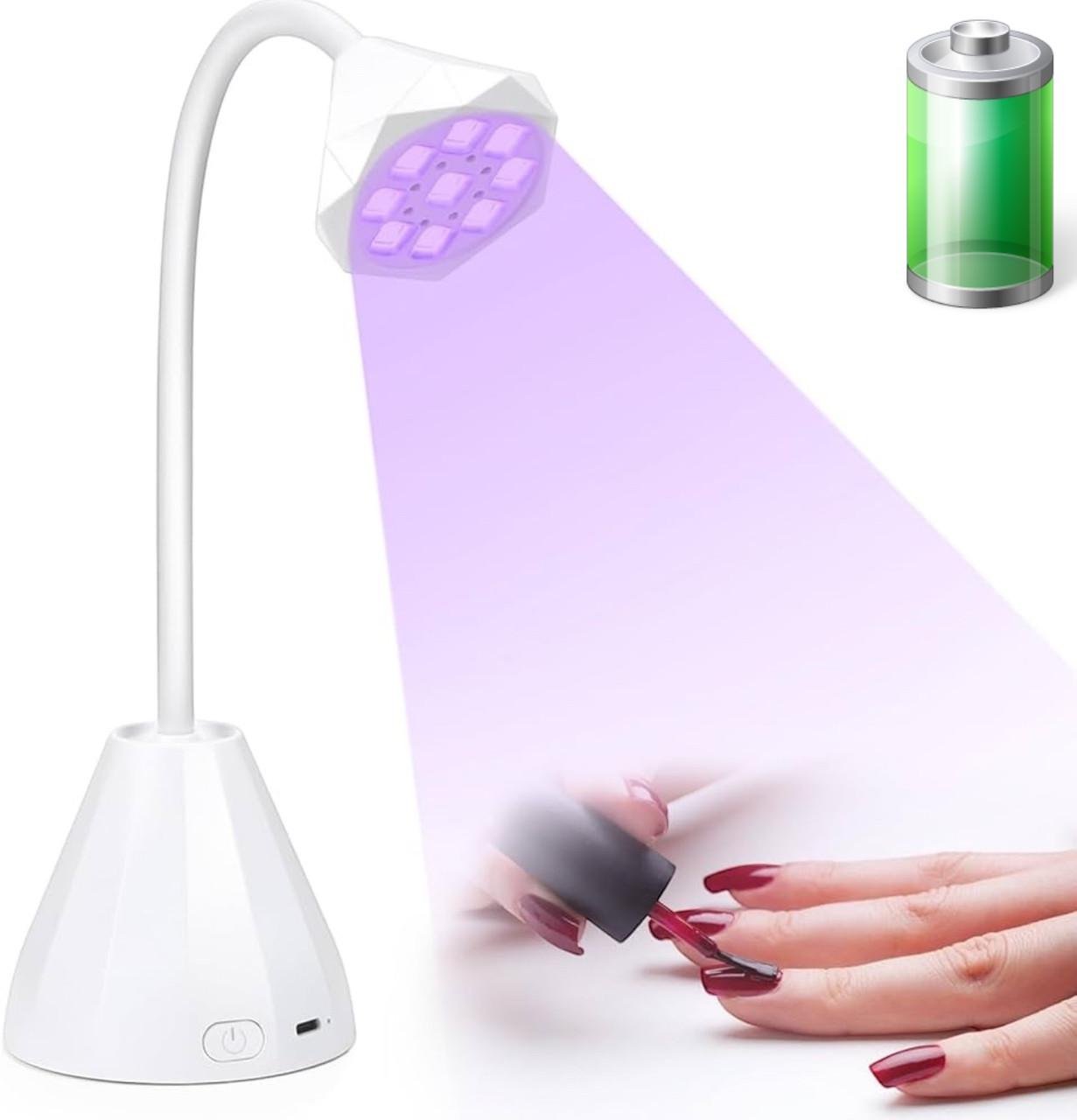 Лампа UV/LED 1 для сушіння нігтів на акумуляторі та USB - фото 7 Лампа UV/LED 1 для сушіння нігтів на акумуляторі та USB - фото 7