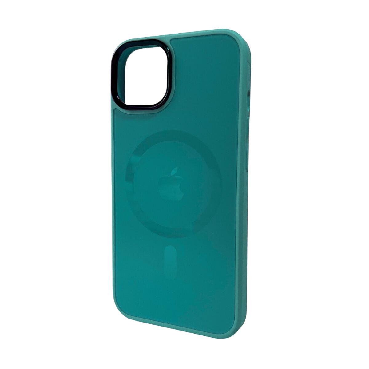 Противоударный чехол для Apple iPhone 13 AG Glass Sapphire MagSafe / Green