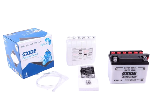 Аккумулятор EXIDE R EN50 4 Ah-12 V 120х70х92 мм (EB4L-B) - фото 2