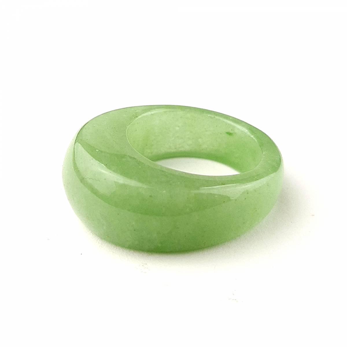 Перстень DARSANA из натурального камня нефрит (DRSCH00К217)