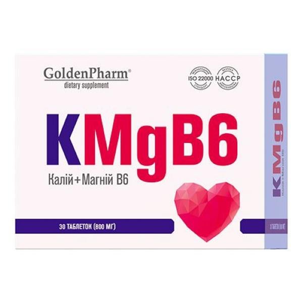 Калий Магний В6 Голден-Фарм №30