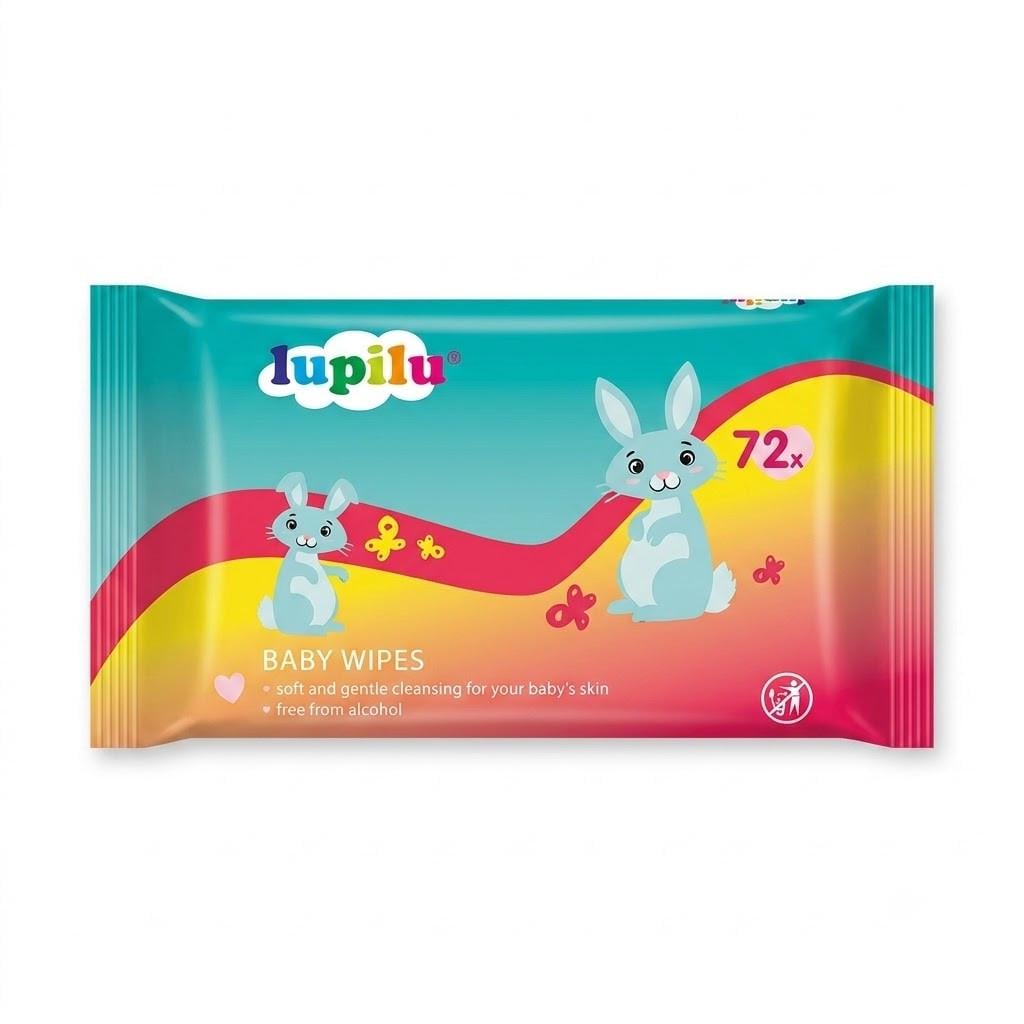 Влажные салфетки для детей Lupilu Baby Wipes 72 шт. (000007065)