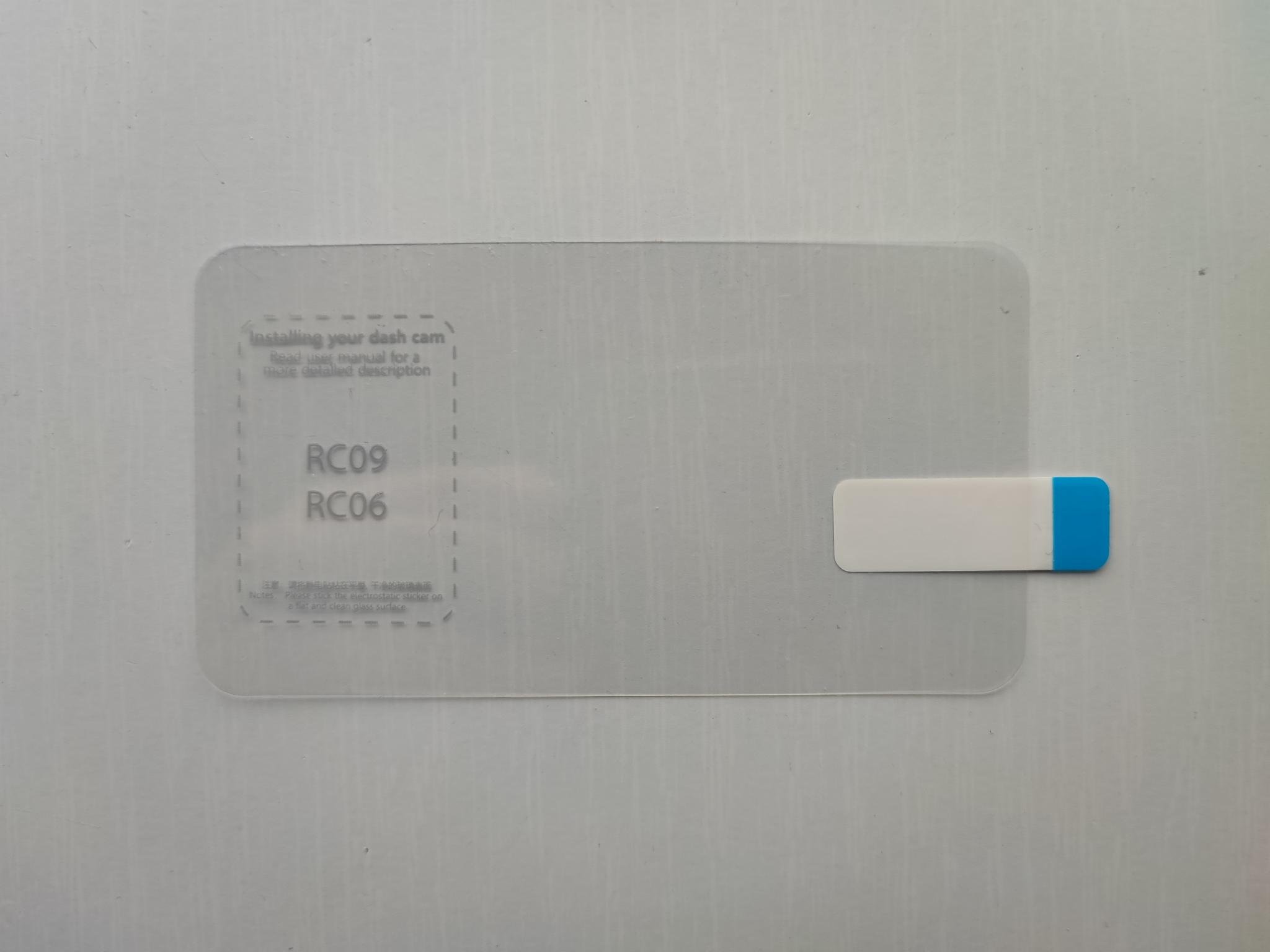 Статична плівка наліпка для камери заднього виду відеореєстратора Xiaomi 70mai Rear Camera RC09/RC06/RC11/RC12