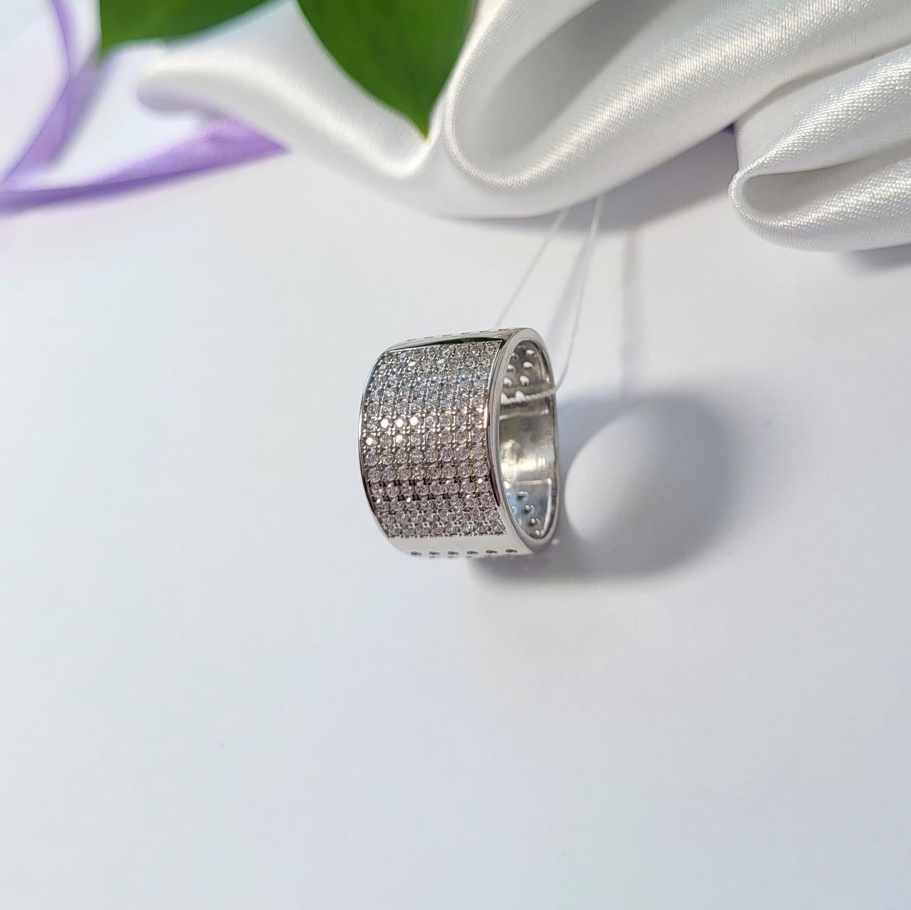 Кольцо серебряное женское Шератон р. 17,5 размер 925 пробы