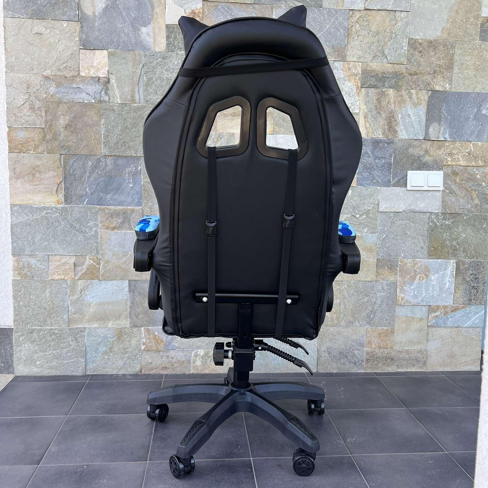 Крісло геймерське Prestige 730 moro Чорно-синій - фото 6 Крісло геймерське Prestige 730 moro Чорно-синій - фото 6