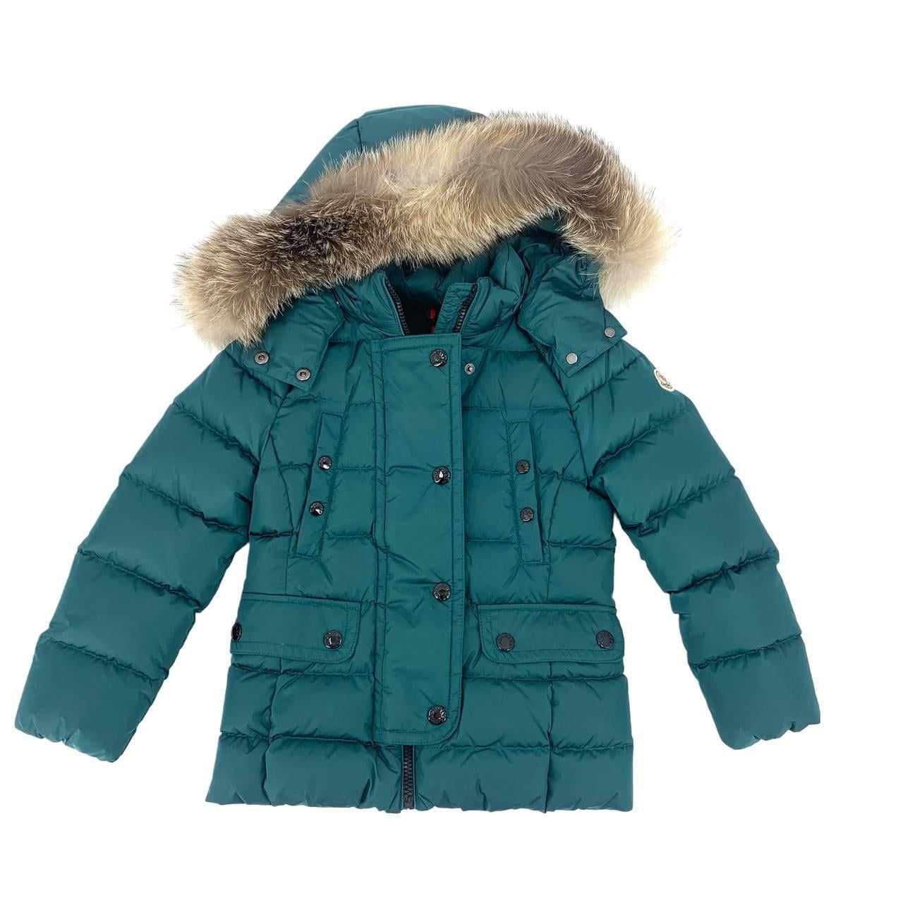 Пуховик Moncler A2-954-46914-25 4 роки 104 см Зелений (32539872)