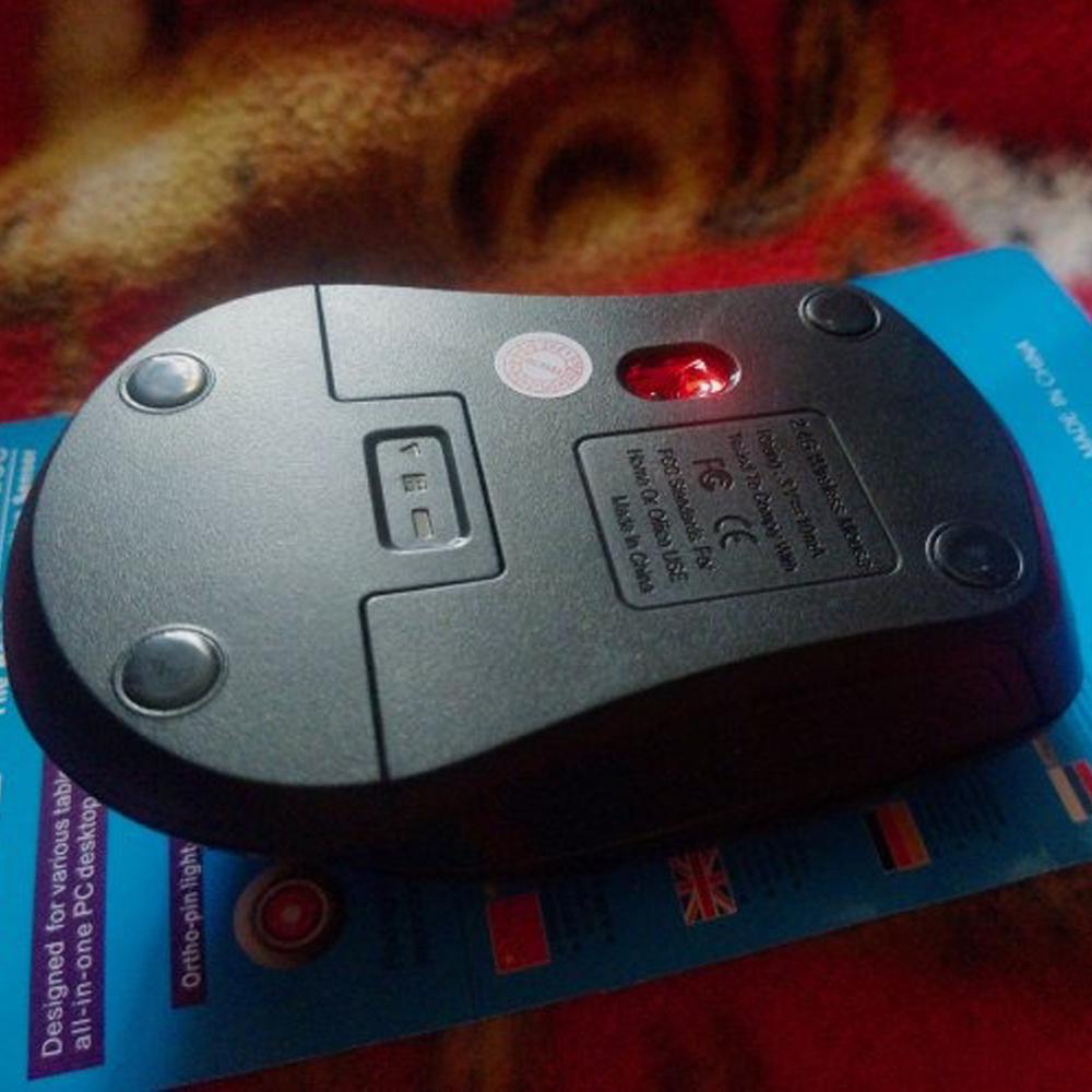 Комп'ютерні мишки Mouse Wireless-DPI 2.4G бездротова Чорний (460406ce) - фото 9 Комп'ютерні мишки Mouse Wireless-DPI 2.4G бездротова Чорний (460406ce) - фото 9