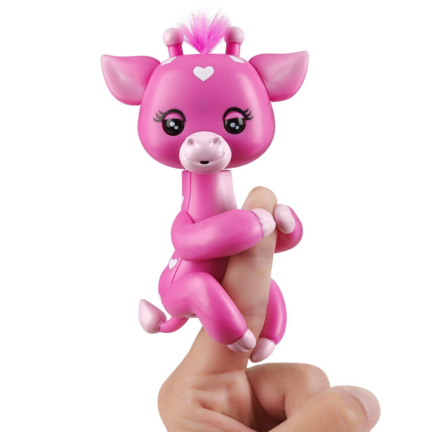 Интерактивная фигурка Жираф Луг WowWee Fingerlings Giraffe Meadow (3555) - фото 5