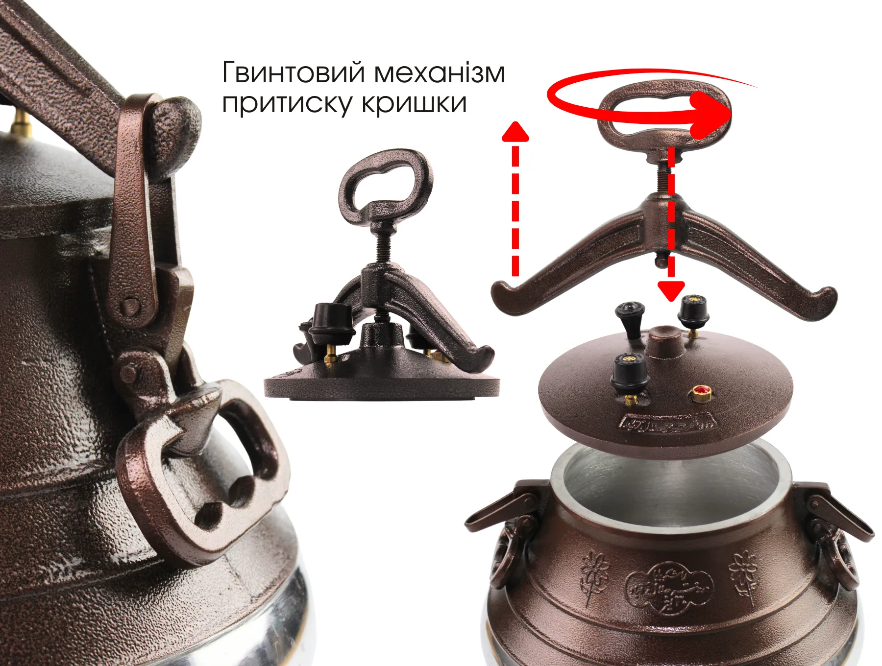 Афганский котел Rashko baba комбинированный на 10 л с крышкой алюминиевый (106-131-KOM10) - фото 6 Афганский котел Rashko baba комбинированный на 10 л с крышкой алюминиевый (106-131-KOM10) - фото 6