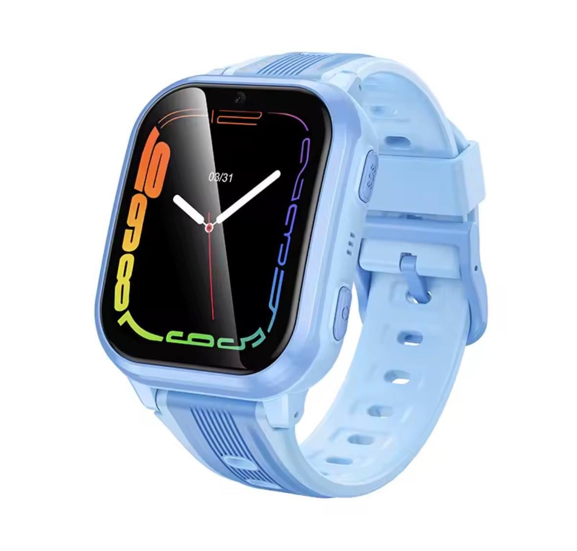 Смарт-часы детские Hoco Y108 4G с GPS под SIM-карту Синий (38442701)