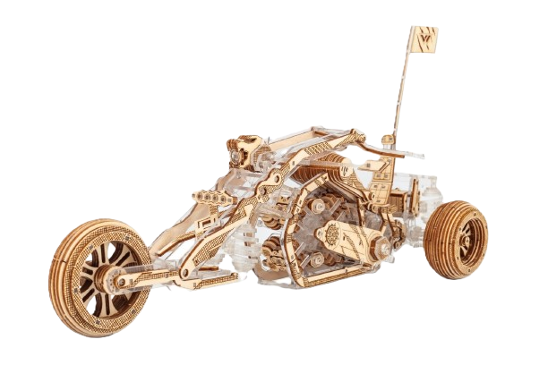 Конструктор дерев'яний Vіter Models Трицикл Black Wolf (blackwolf)