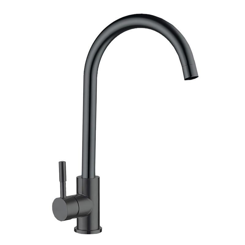 Смеситель для кухни MIXXUS SUS-011 из нержавеющей стали SUS304 Graphite (MI5903)