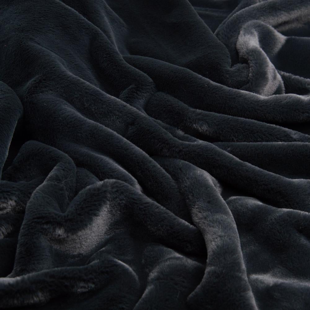 Ткань искусственный мех Ванкувер 1641 Темно-серый (25641)