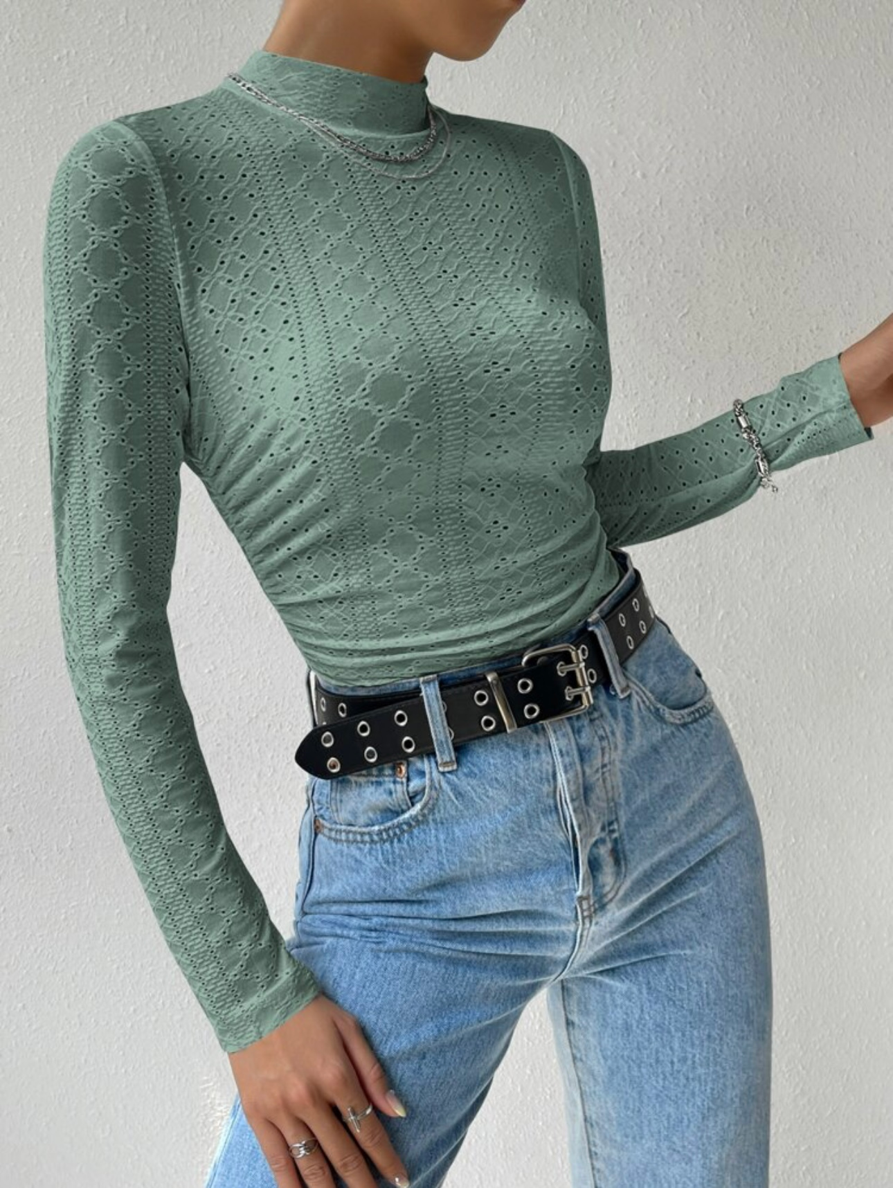 Топ женский Shein 205 M/L Голубой (205)