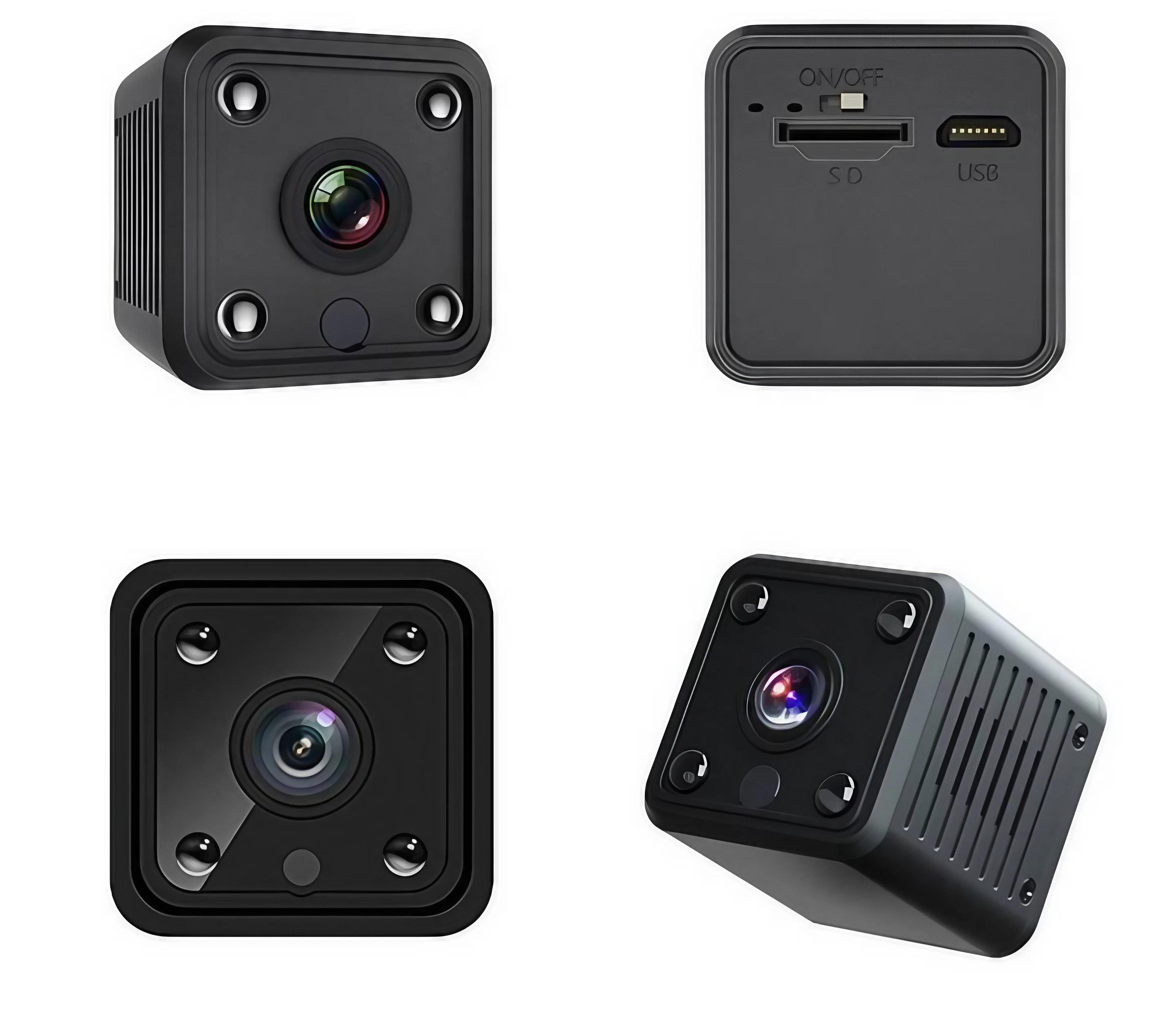 Камера видеонаблюдения мини беспроводная WiFi X6 1080P с ночным видением и датчиком движения (DT-P7-X6D) - фото 2