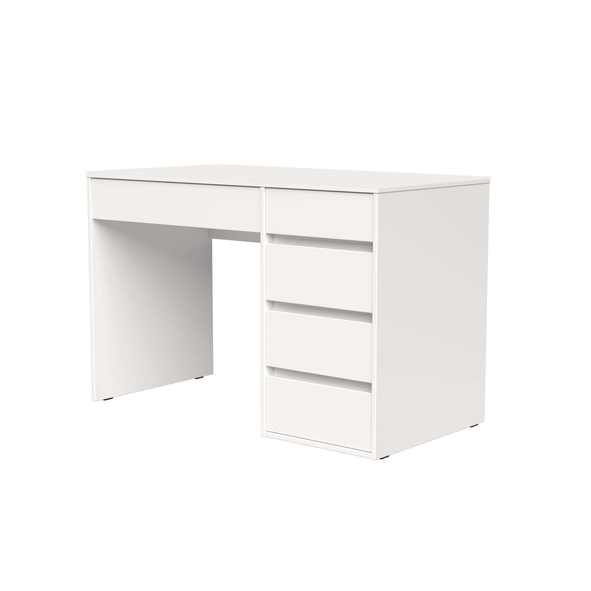 Стіл письмовий СП7 5Я SENAM 780х1100х600 мм ДСП Білий - фото 3 Стіл письмовий СП7 5Я SENAM 780х1100х600 мм ДСП Білий - фото 3