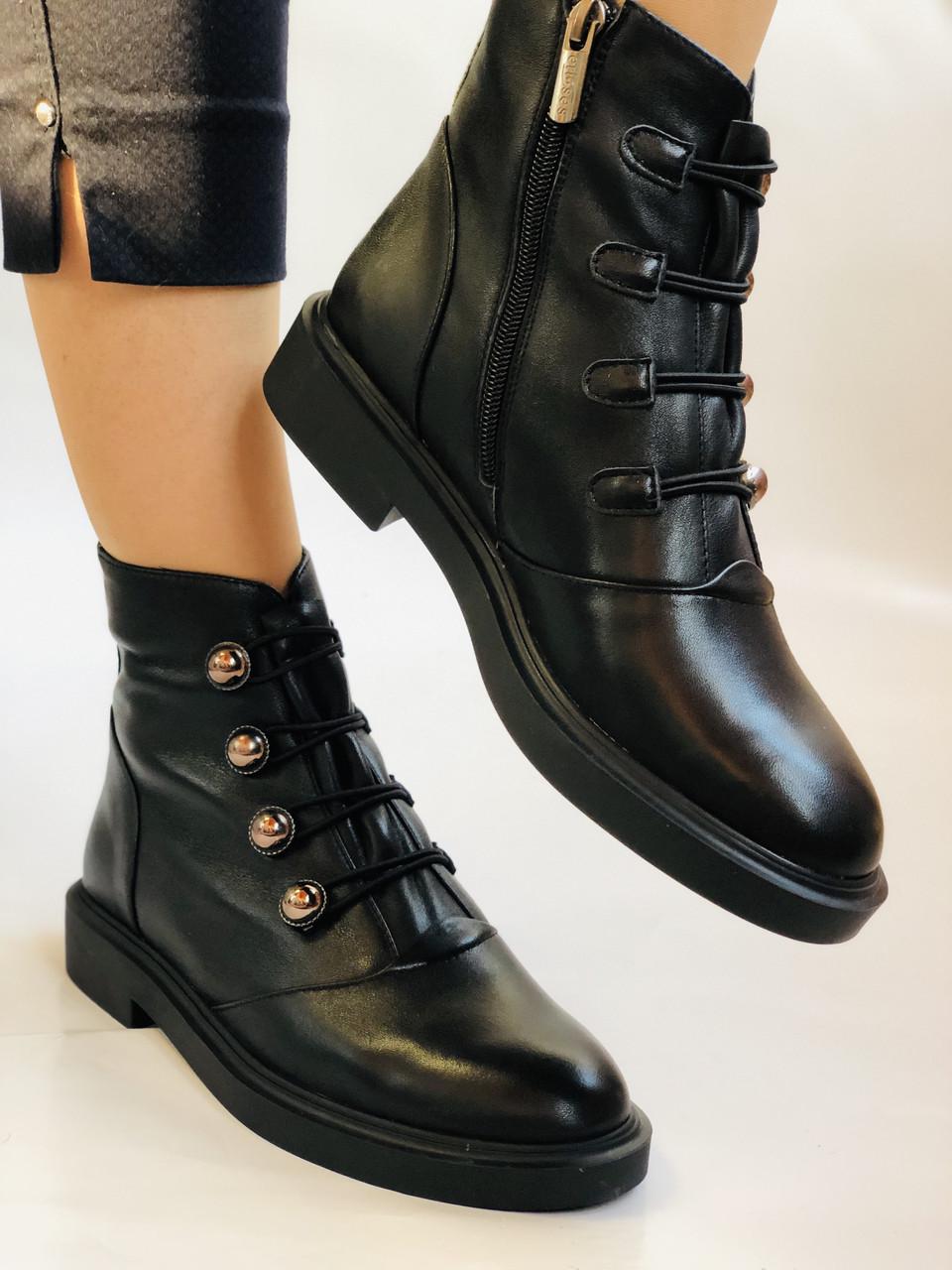 Ботинки женские Erisses осенние р. 35 22,5 см Черный (2264) - фото 2 Ботинки женские Erisses осенние р. 35 22,5 см Черный (2264) - фото 2