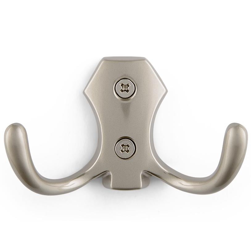 Гачок настінний MVM Z-361 SN подвійний Сатин (211524)