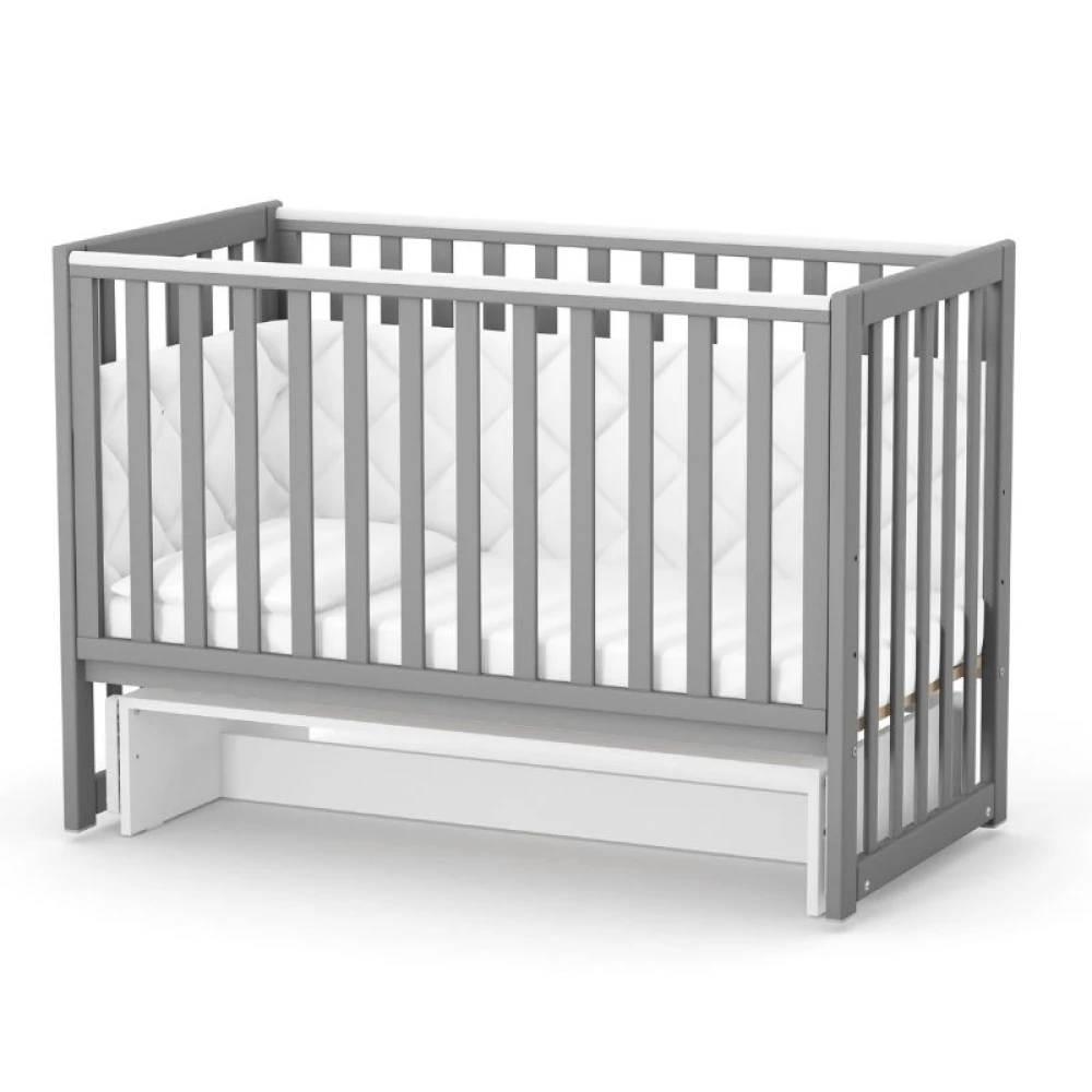 Дитяче ліжечко Veres ЛД 13 120x60 см Графітовий - фото 3