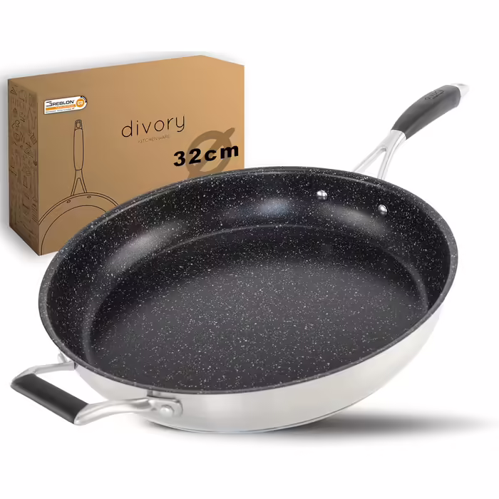 Сковорода DIVORY Time нержавіюча сталь 32 см (2642248)