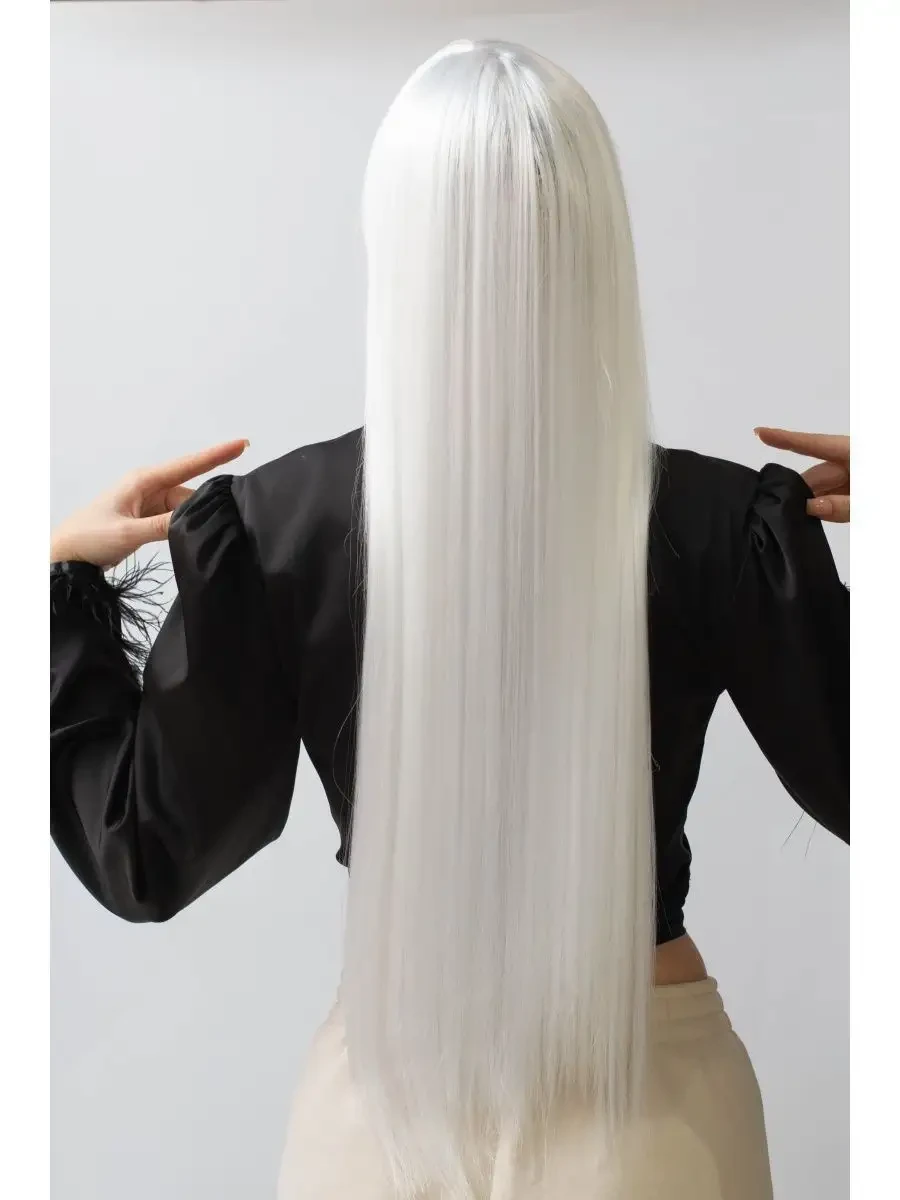 Парик женский длинный 100 см Блонд (2549773888)