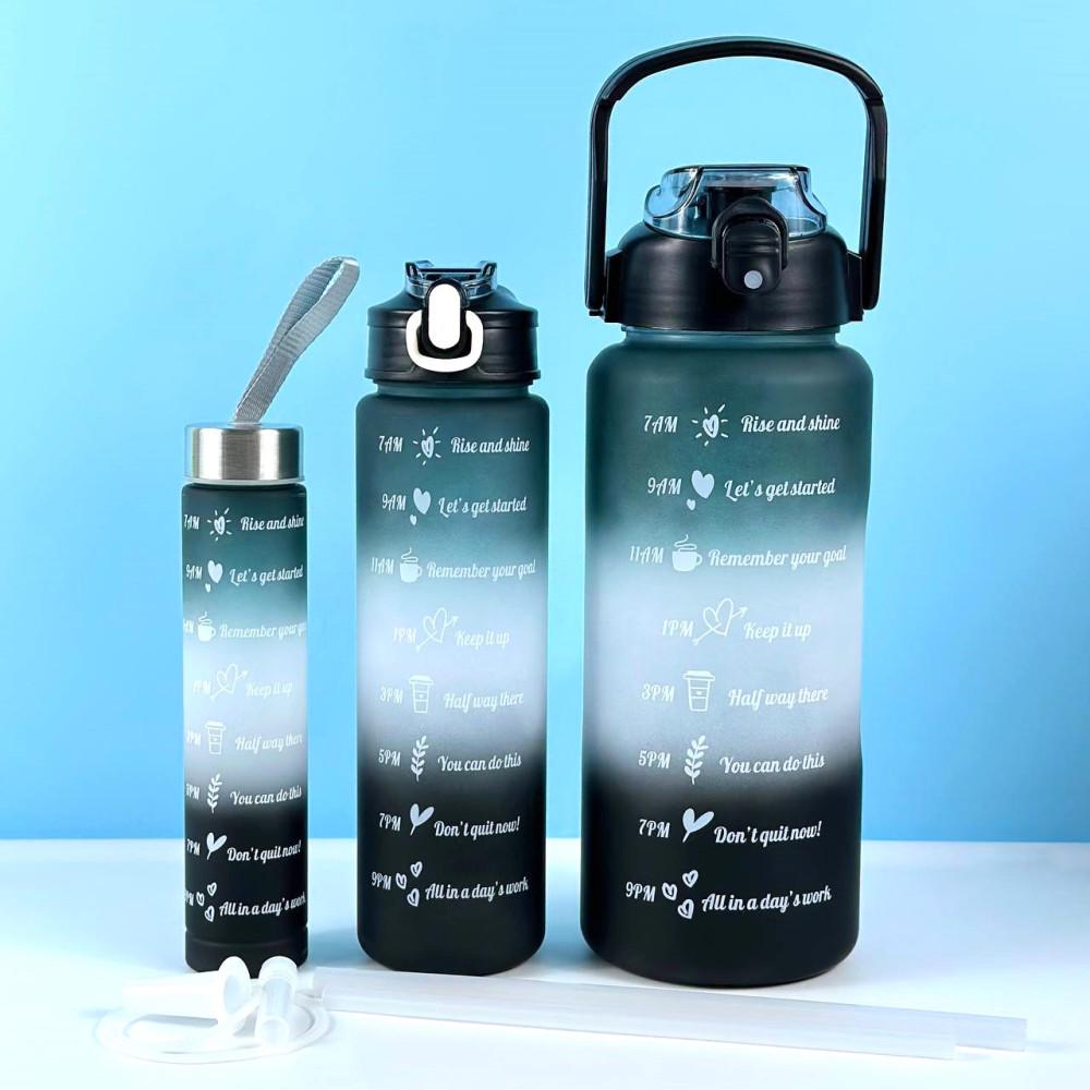 Набор бутылок для воды 3шт. 300 мл/900 мл/2000 мл - фото 5 Набор бутылок для воды 3шт. 300 мл/900 мл/2000 мл - фото 5