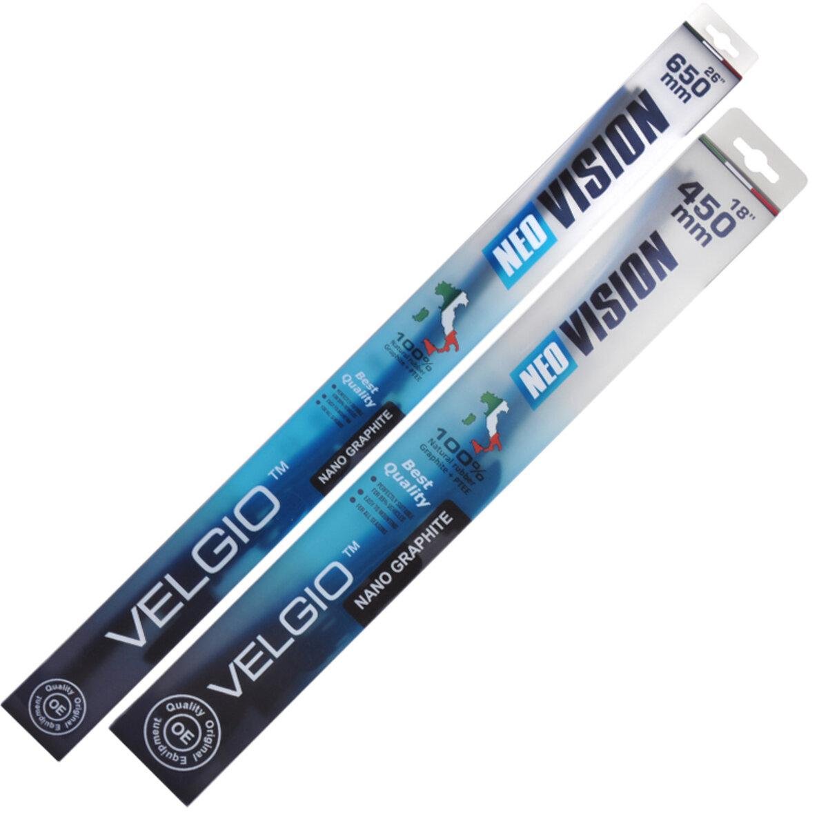 Комплект щеток бескаркасных Velgio Neo Vision для Mitsubishi Outlander 2013-2021 (sk_71)